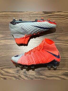 Nike Women's Size 6 Hypervenom Phantom 3 DF FG Soccer Cleats 881545-058 - NEW